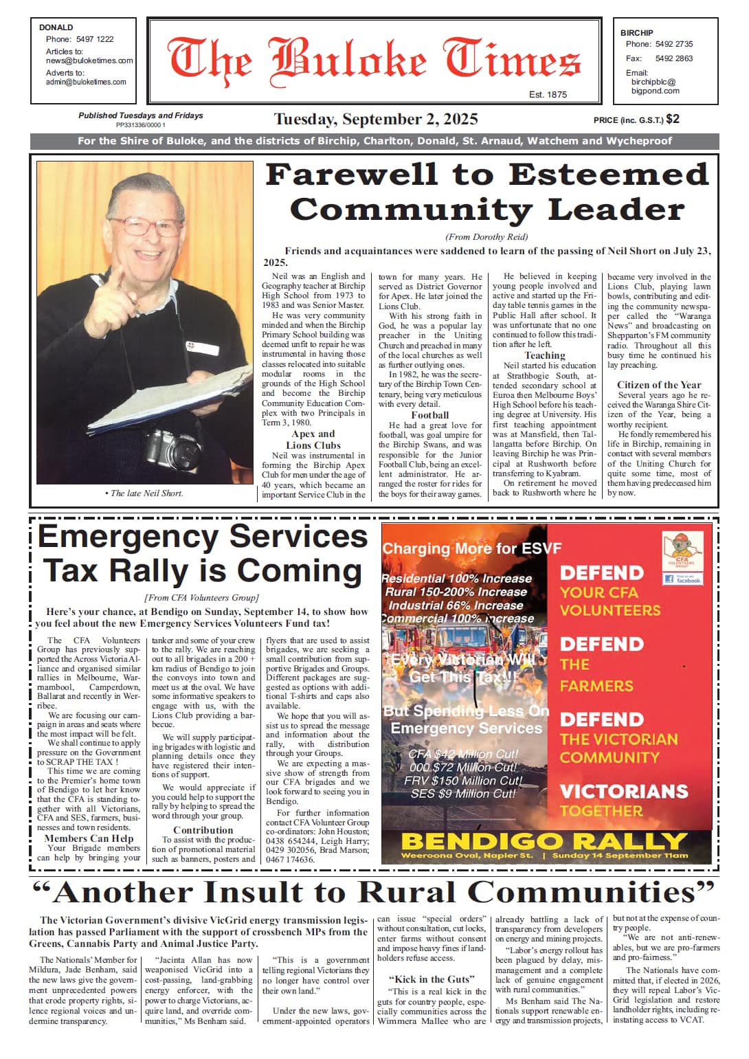 The Buloke Times 2 September 2025