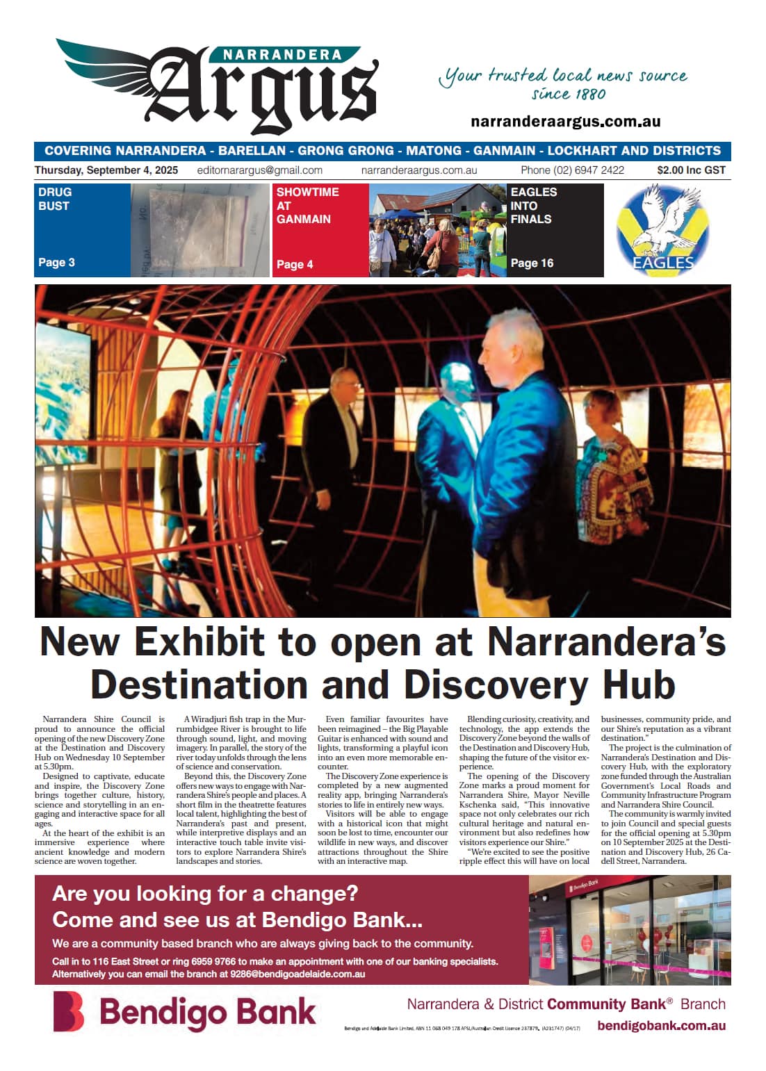 Narrandera Argus 4 September 2025