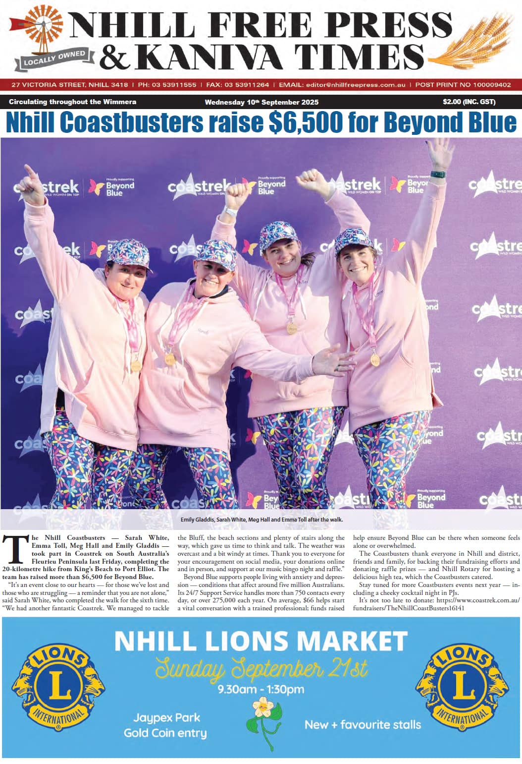 Nhill Free Press & Kaniva Times 10 September 2025