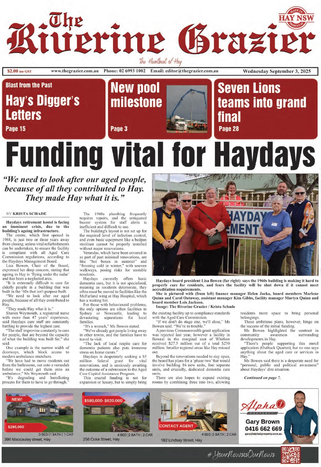 The Riverine Grazier 3 September 2025