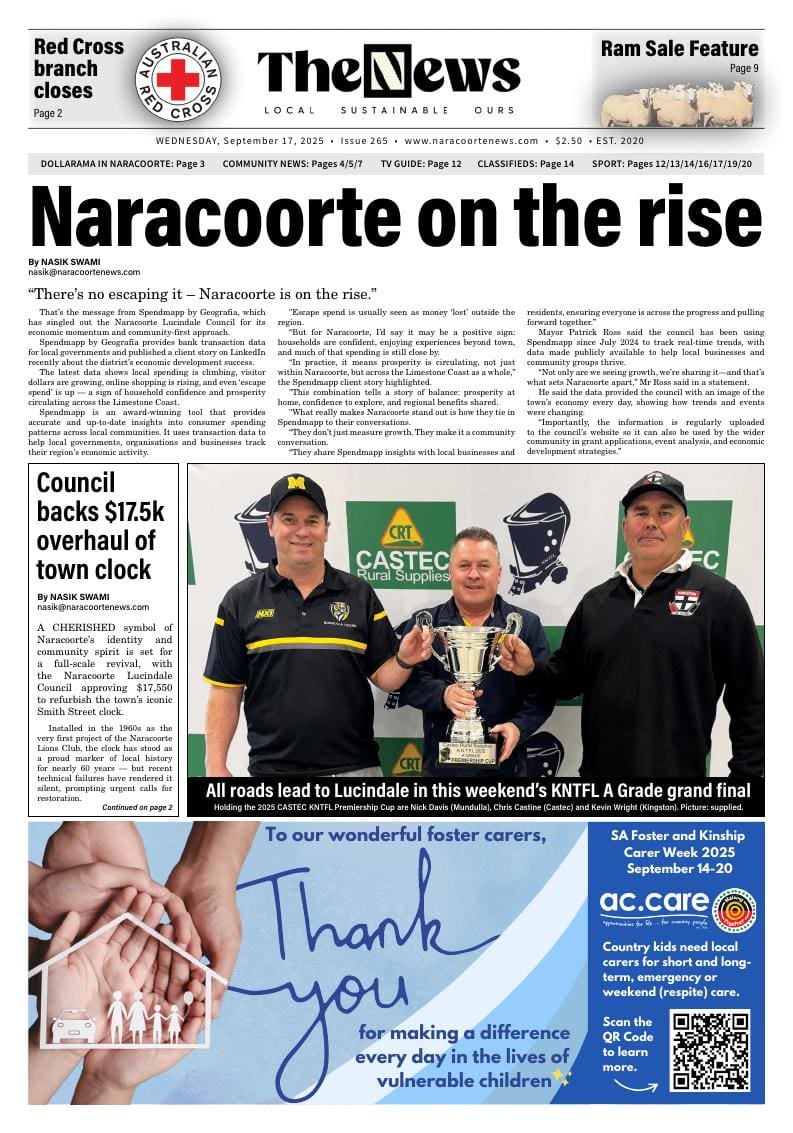 Naracoorte News 17 September 2025