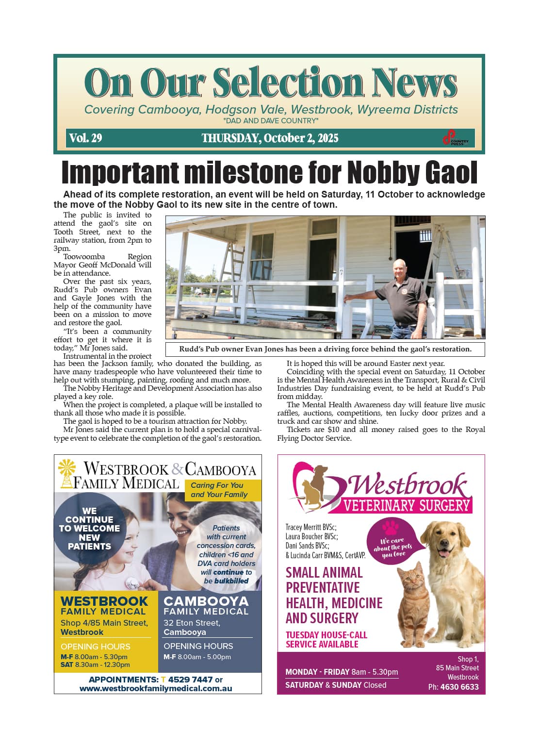 On Our Selection News 2 October 2025