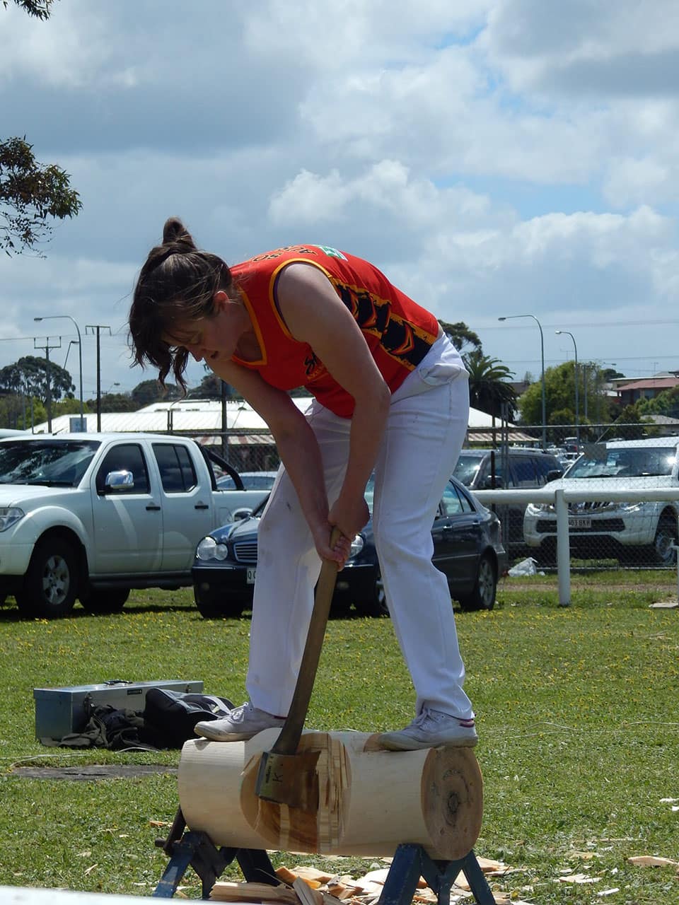 Wood chop Mount Gambier Show