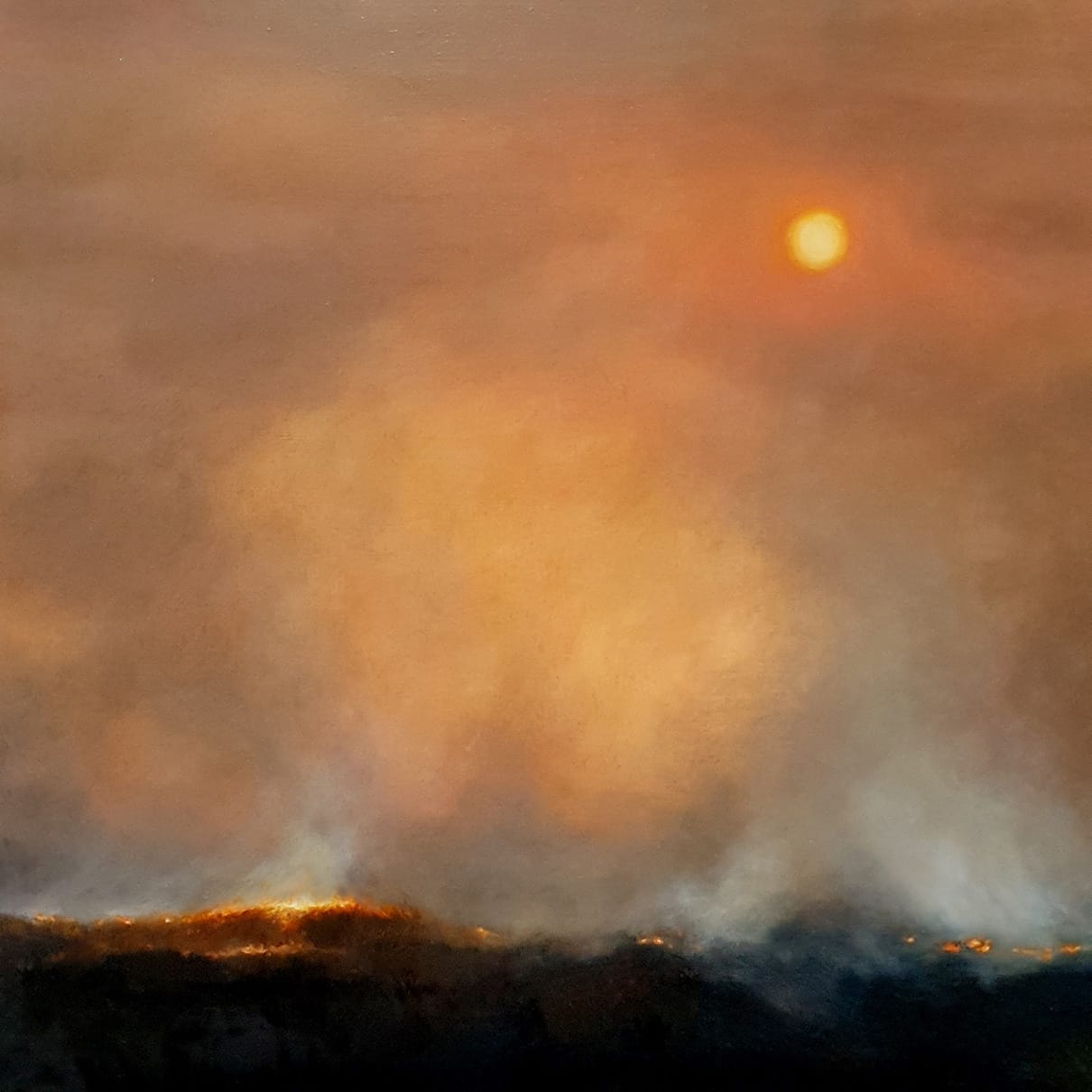 Kirsten Sivyer painting