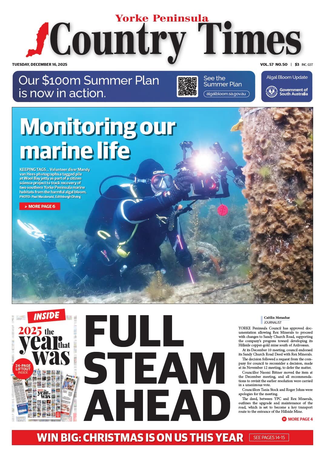 Yorke Peninsula Country Times 16 December 2025