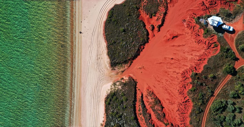 Cape Leveque near Broome in Dampier peninsula in the Kimberley region Western Australia