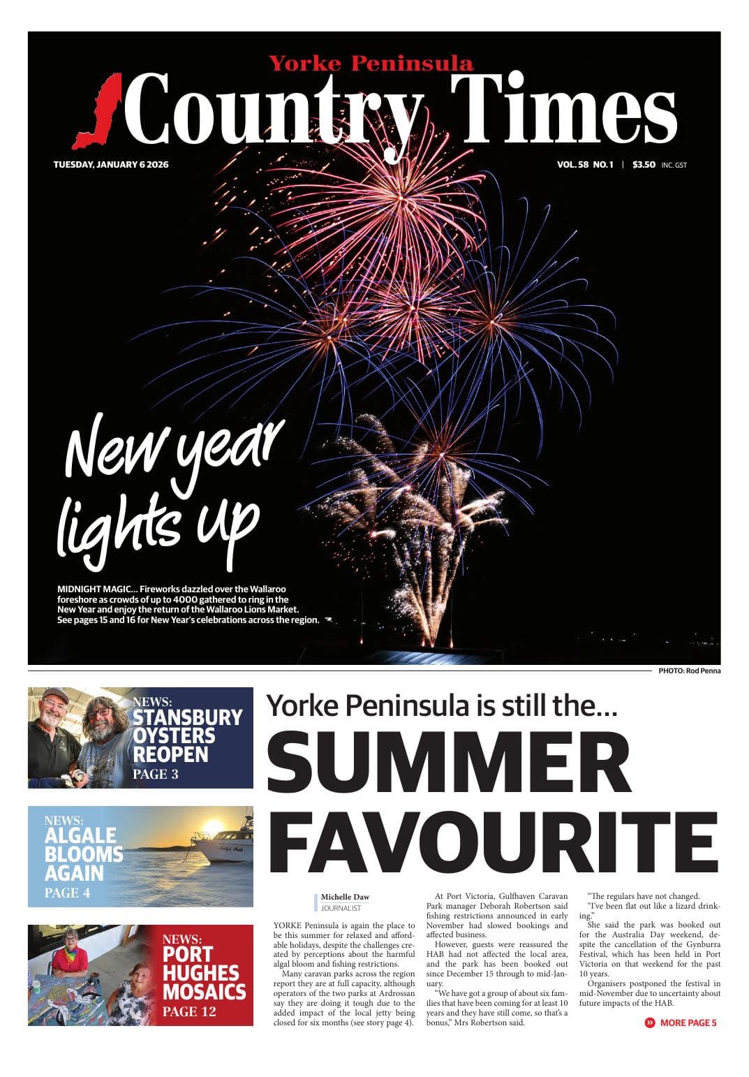 Yorke Peninsula Country Times 6 January 2026