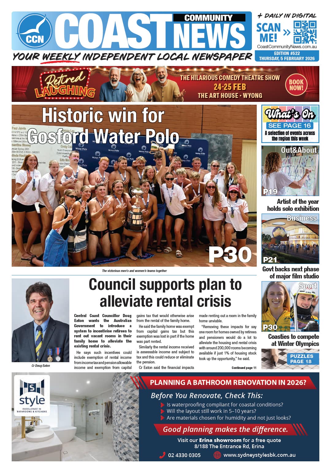Coast Community News 5 February 2026