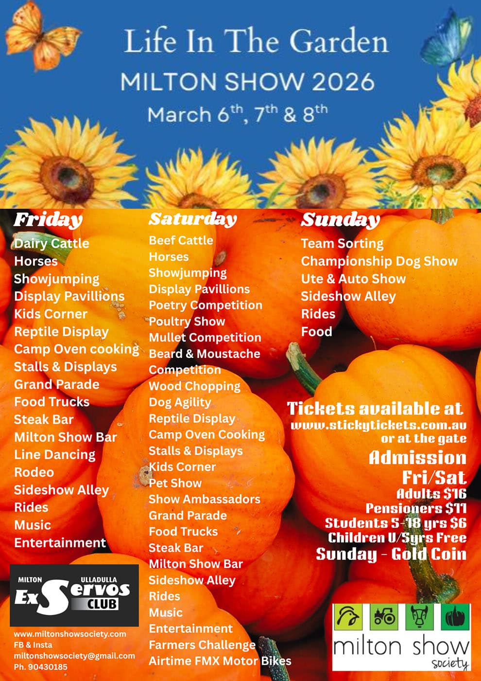 Milton Show poster