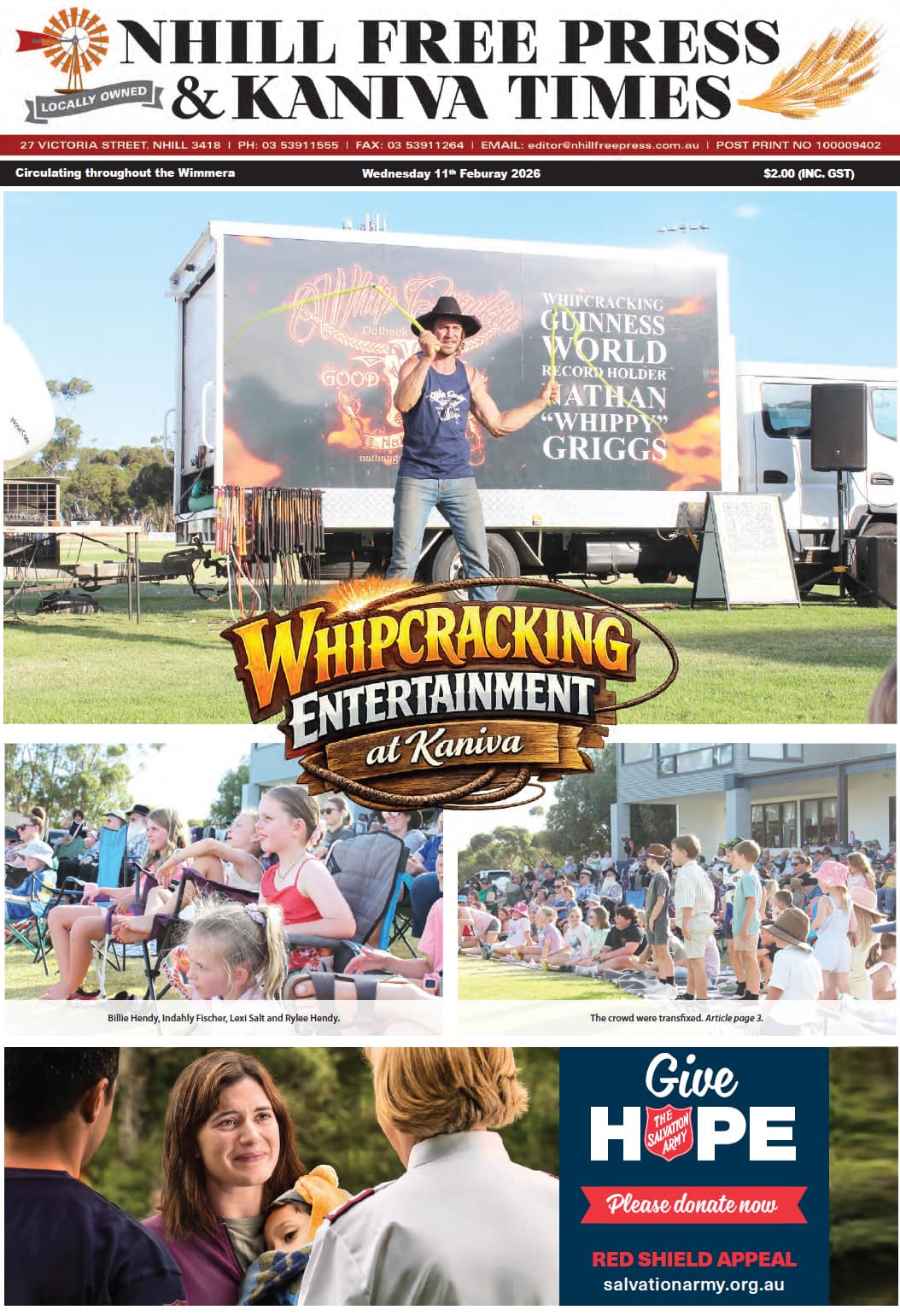 Nhill Free Press & Kaniva Times 11 February 2026