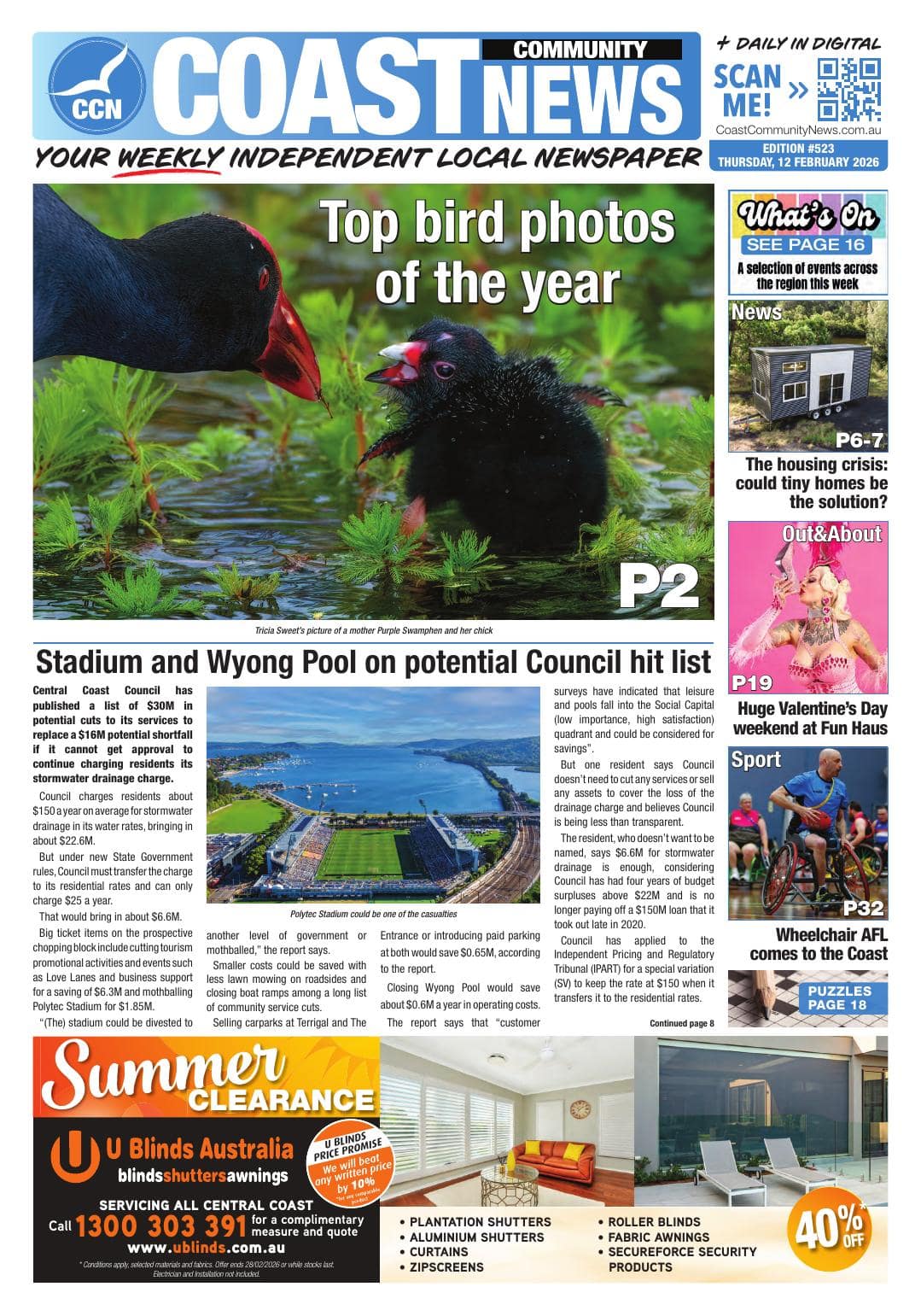 Coast Community News 12 February 2026