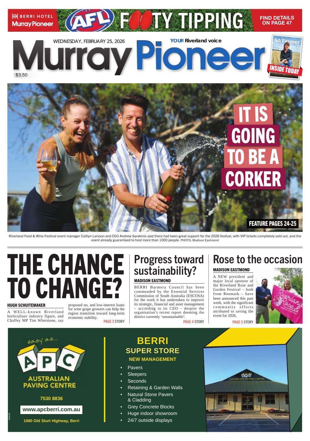 Murray Pioneer 25 February 2026