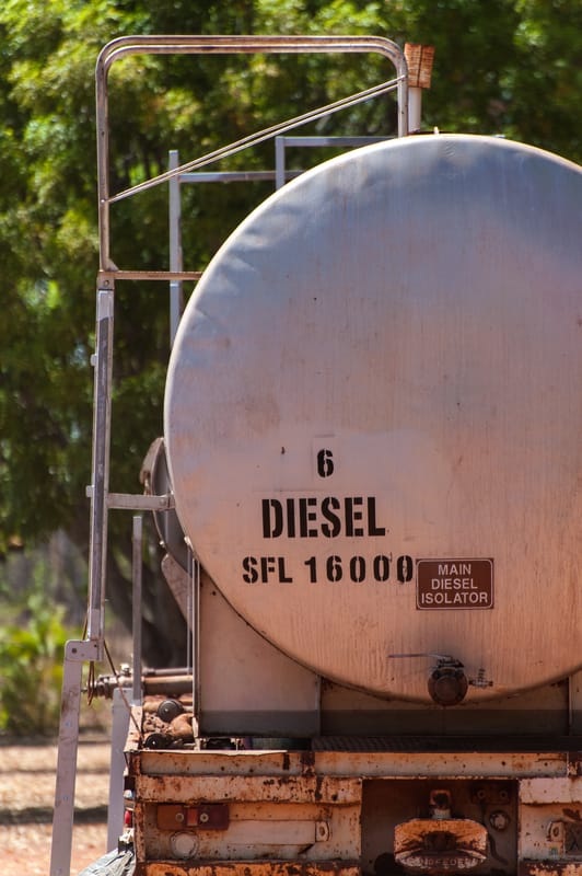 Diesel tanker