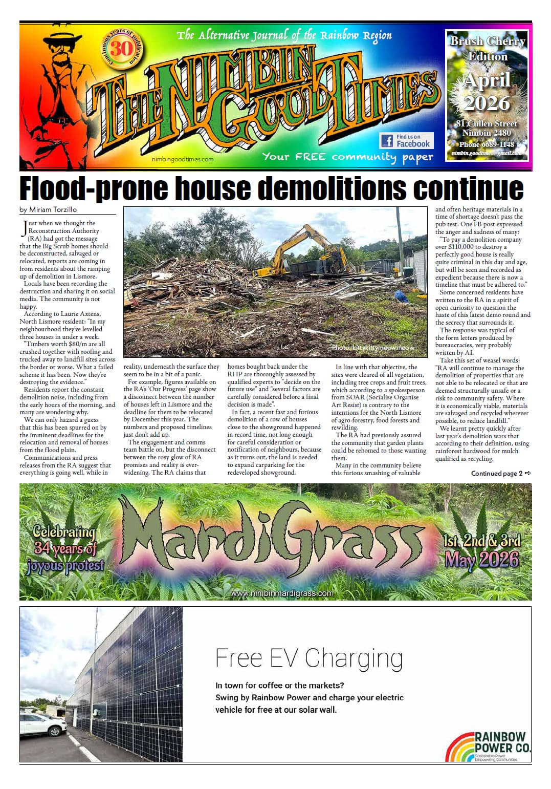 The Nimbin GoodTimes April 2026