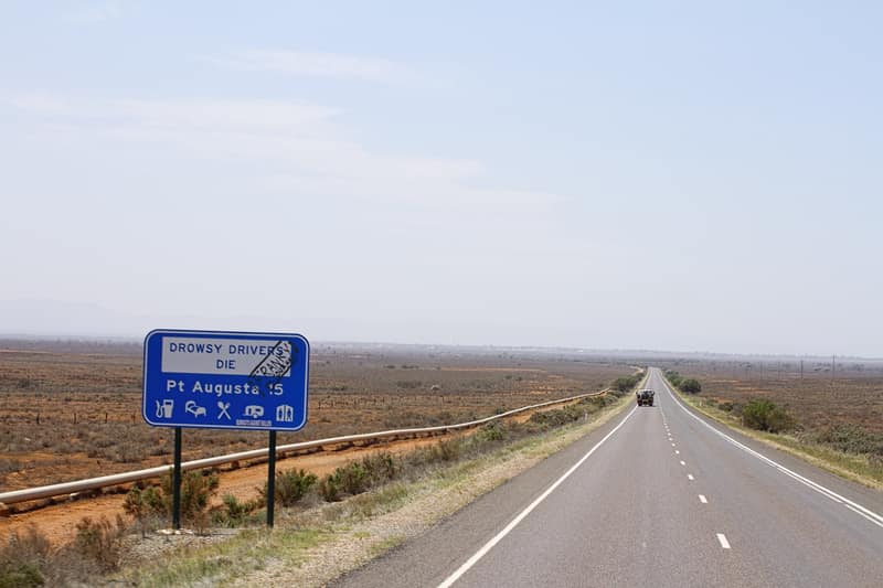 Country road Port Augusta