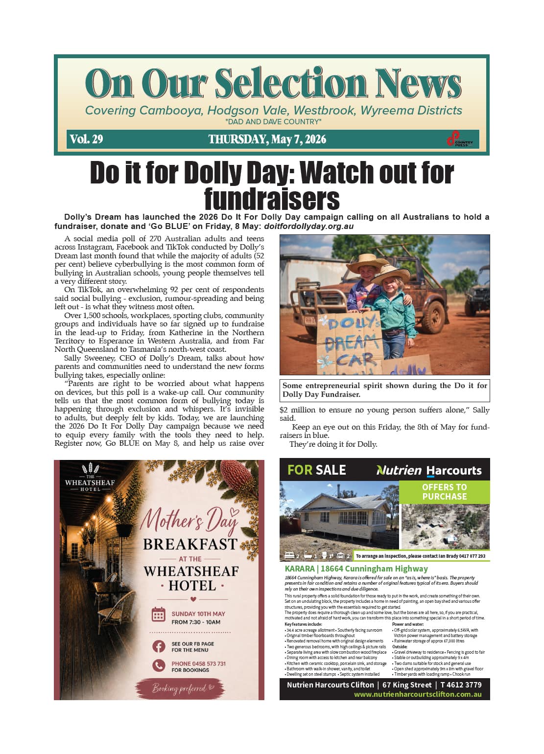 On Our Selection News 7 May 2026