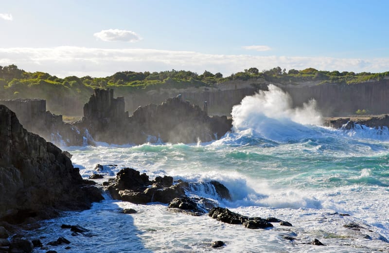 Rough sea